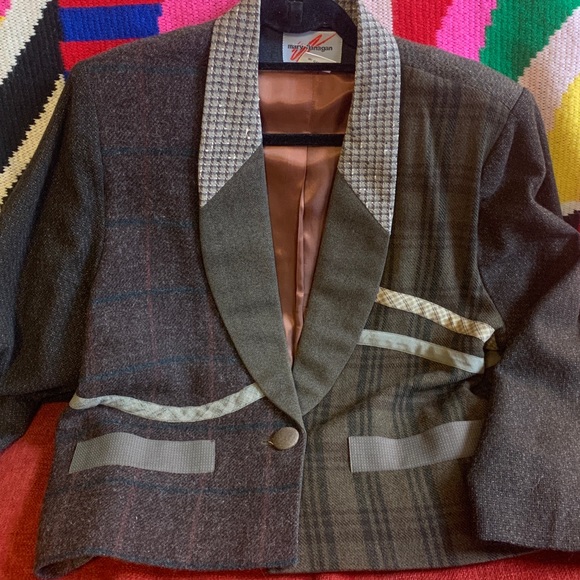 Mary Flanagan patchwork wool coat - Picture 9 of 9